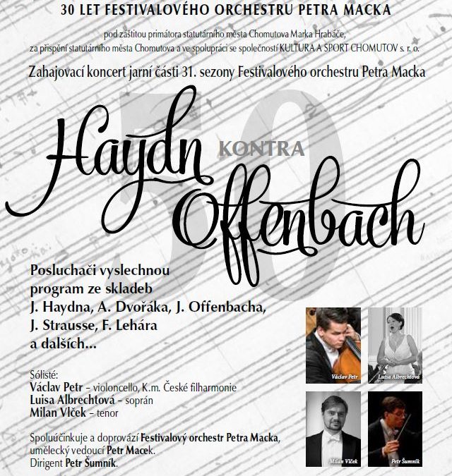 Pozvánka na koncert – Haydn kontra Offenbach